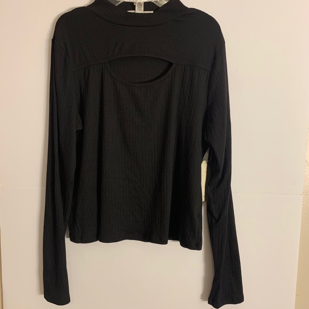 Eye candy black crop top Xl